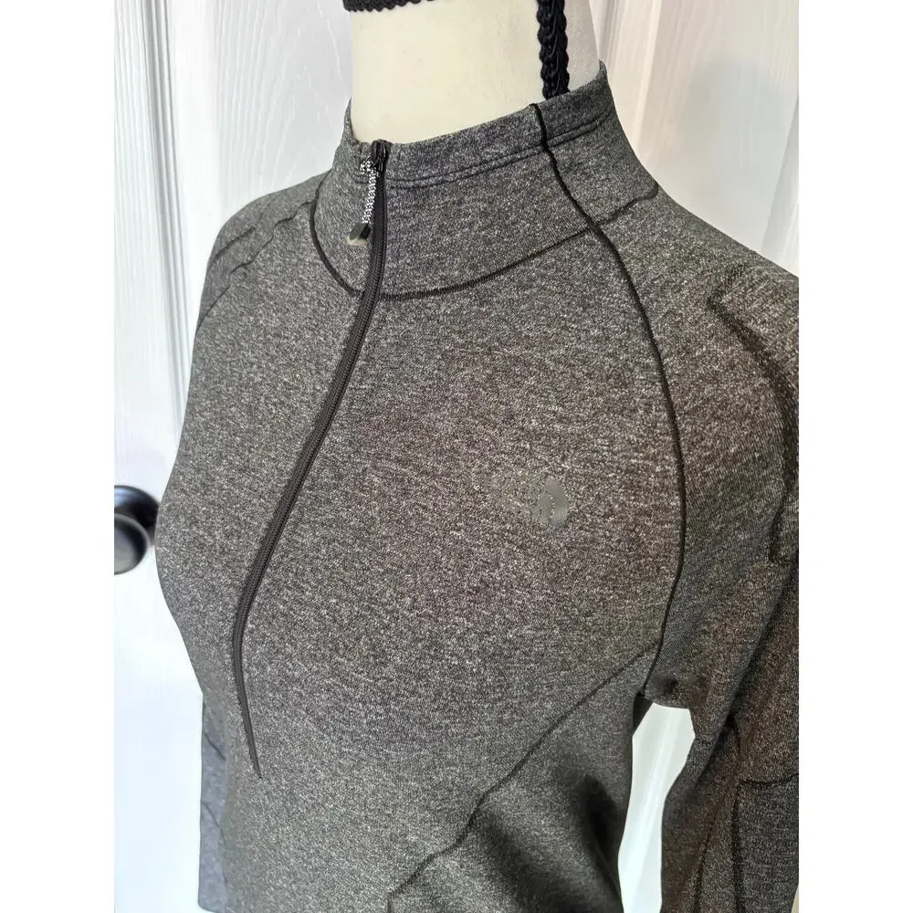 The North Face Summit Series 1/2 Zip Pullover Women's Medium Charcoal Gray - Picture 6 of 7